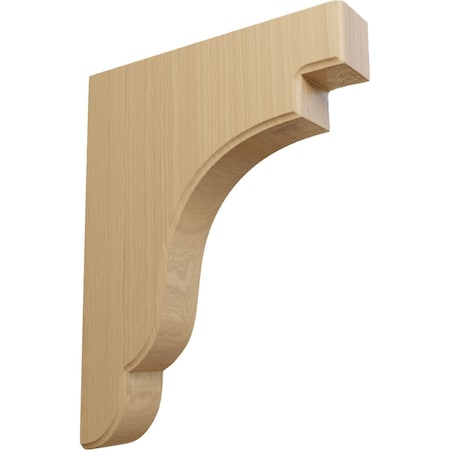 Ekena Millwork 1 3/4"W x 8 1/2"D x 11"H Bedford Wood Bracket, Cherry BKTW02X09X11BECH